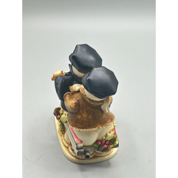 Harmony Kingdom 'Easy Slider' Snowman Snowmobile Figurine Made in England - Picture 4 of 12